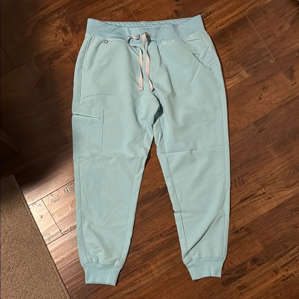 FIGS Oasis Blue Jogger Pants